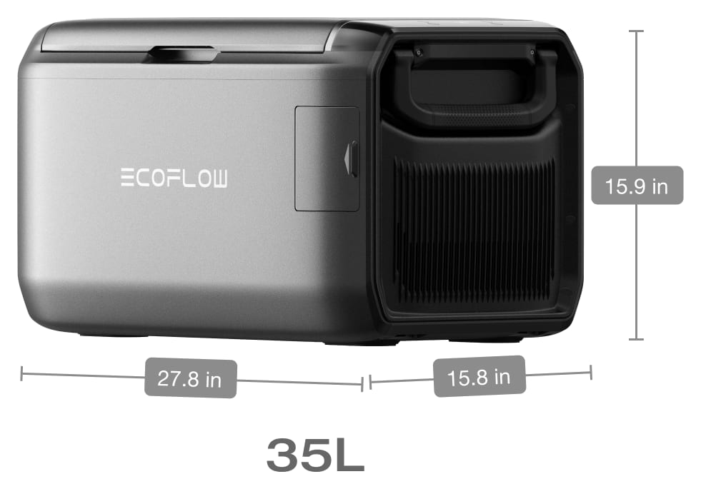 EcoFlow GLACIER Classic 35L Portable Fridge Freezer portable fridge freezer