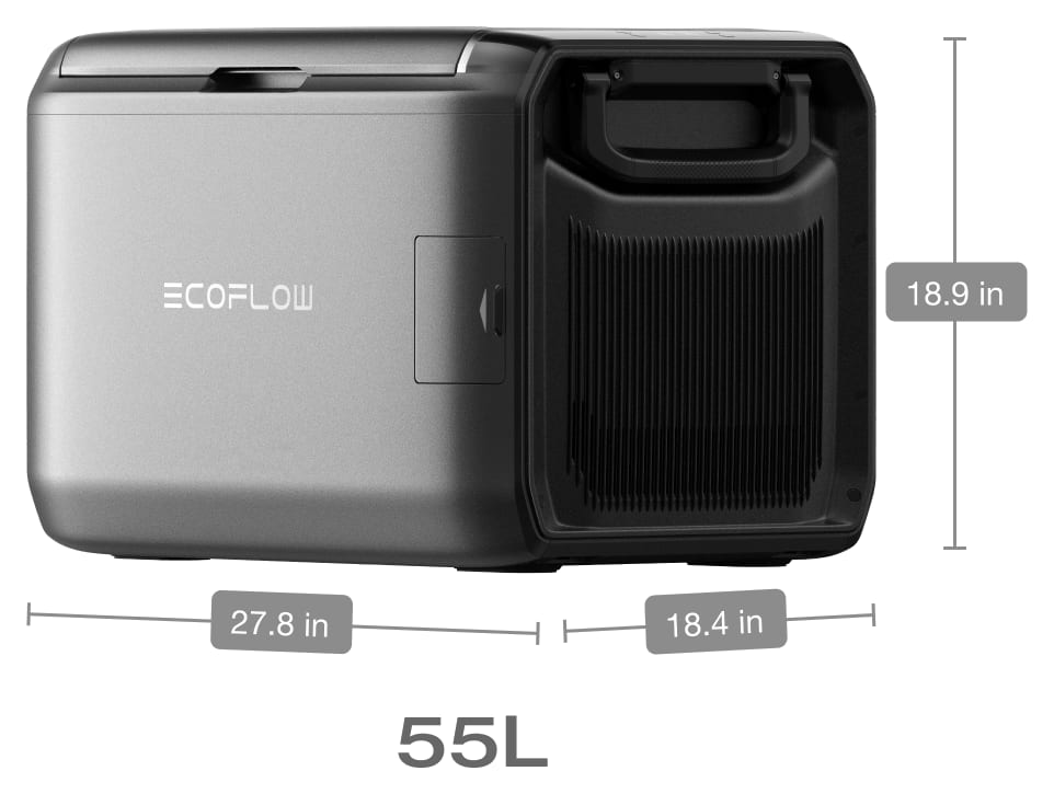 EcoFlow GLACIER Classic 55L Portable Fridge Freezer portable fridge freezer