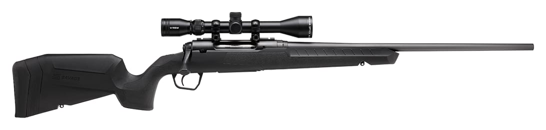 Savage Axis XP .308 Win rifle with factory-mounted scope