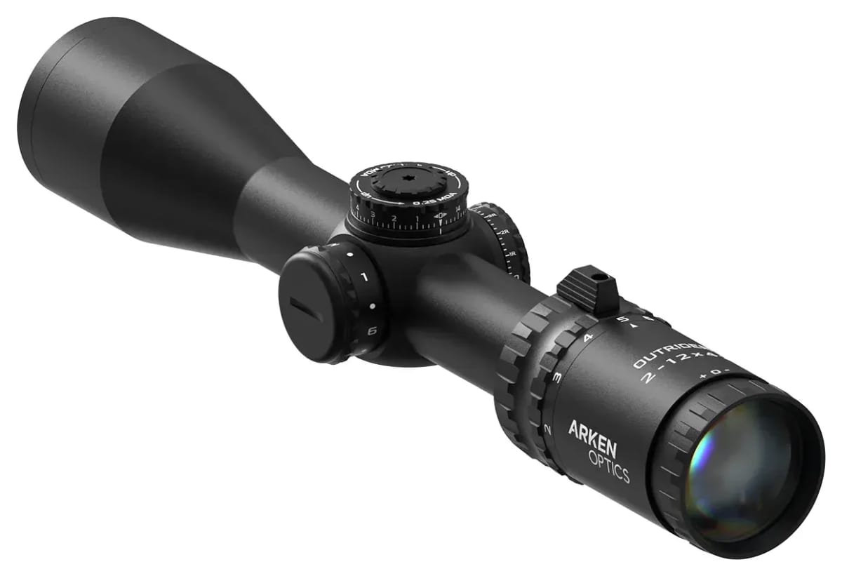 Arken OUTRIDER 2-12x42 SFP riflescope for deer hunting