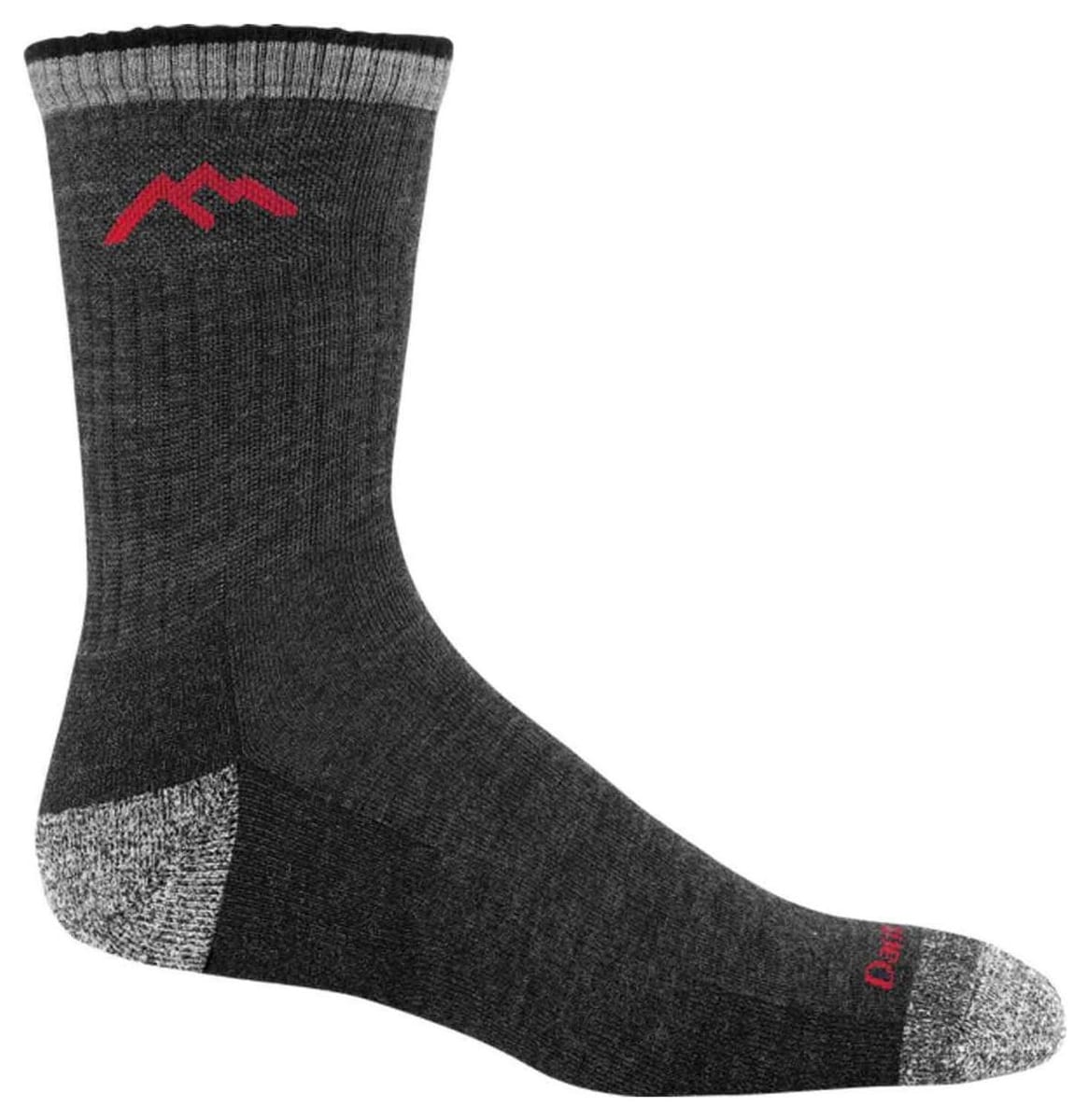 Darn Tough Men's Hiker Micro Crew Midweight Cushion wool socks
