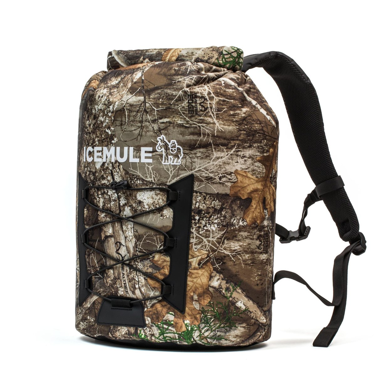ICEMULE Pro 23L Realtree Edge backpack cooler front view