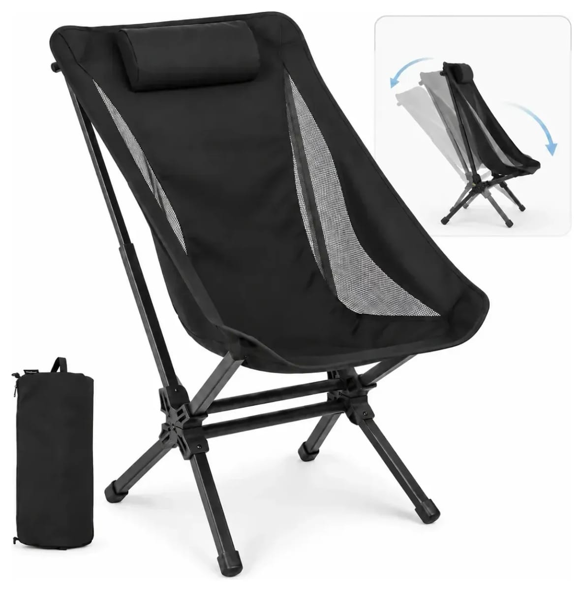 KingCamp lightweight high-back camping chair