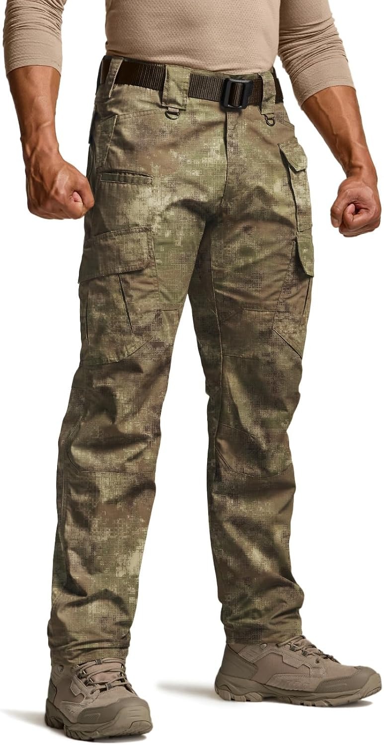 CQR Men's Tactical Ripstop Cargo Pants