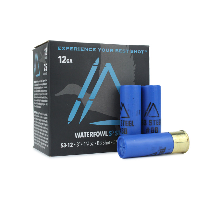 Apex Waterfowl S3 Steel 12ga 3' BB, 1-1/4 oz
