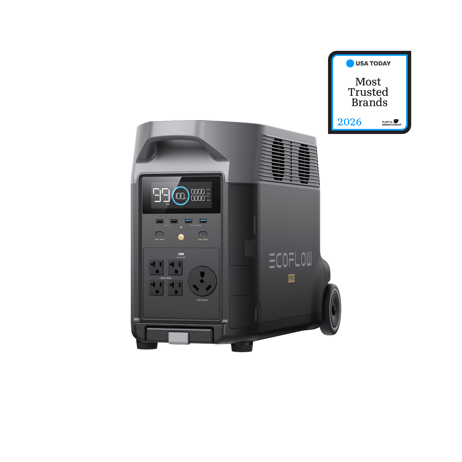 EcoFlow DELTA Pro — 3600Wh / 3600W