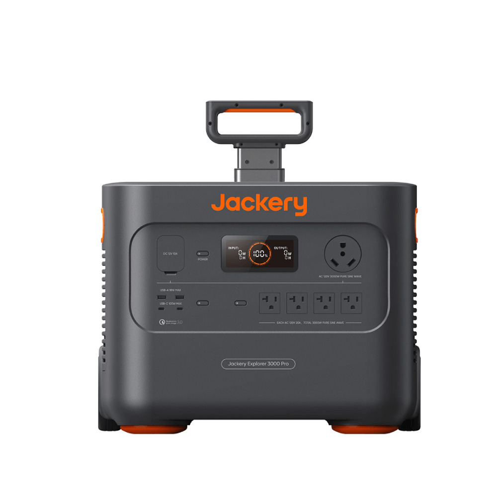 Jackery Explorer 3000 Pro — 3024Wh / 3000W with Quiet Operation