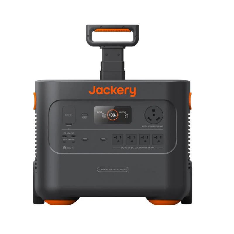 Jackery Explorer 2000 Plus — 2042Wh / 3000W with Solar Fast-Charge