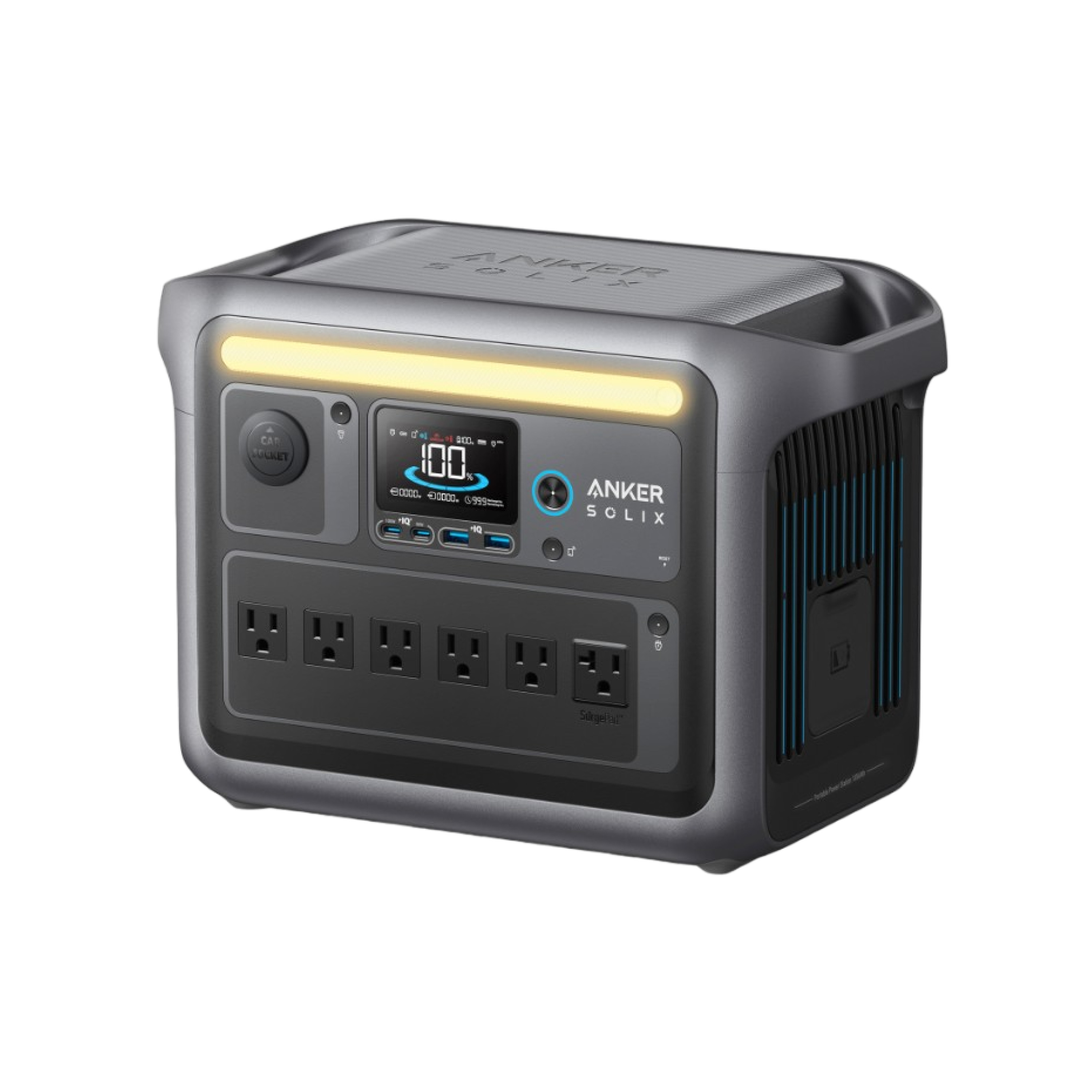 Anker SOLIX C1000 — 1056Wh / 1800W in a Compact 27-lb Chassis