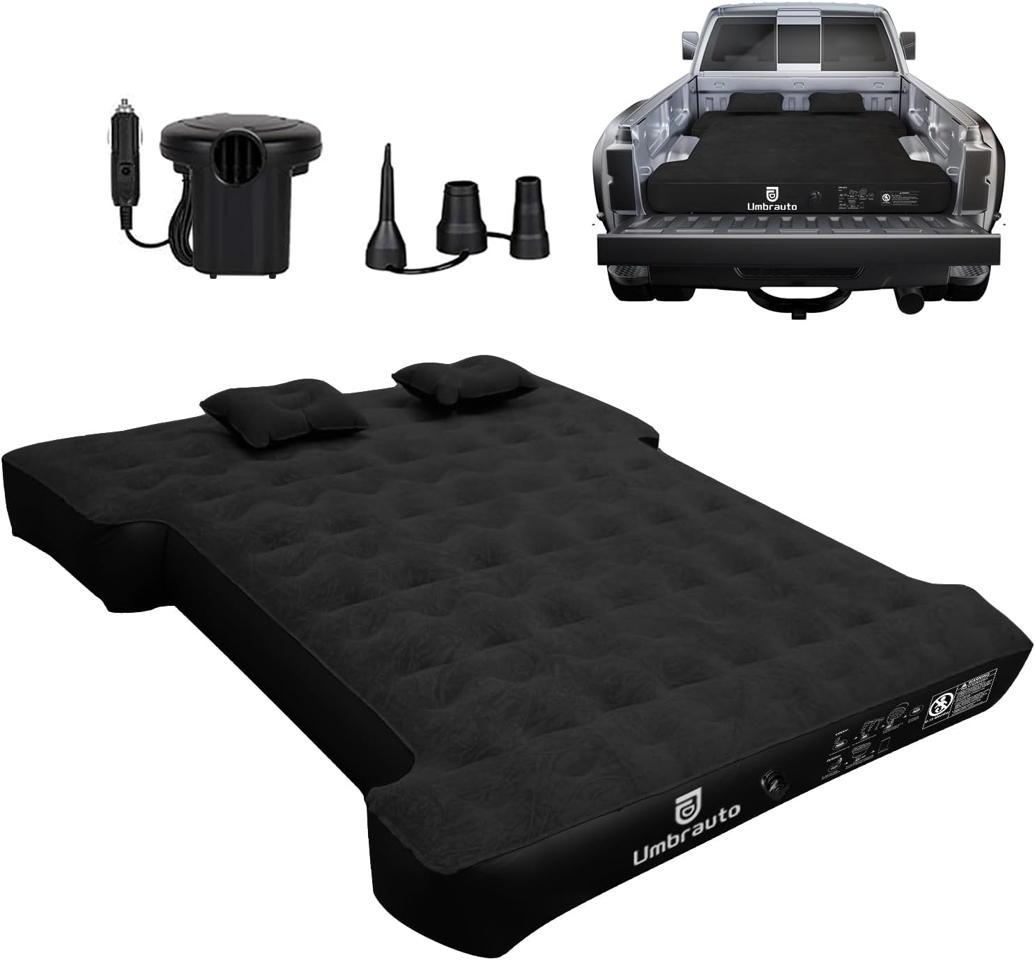 Umbrauto Air Mattress for 6–6.5ft Full-Size Truck Bed