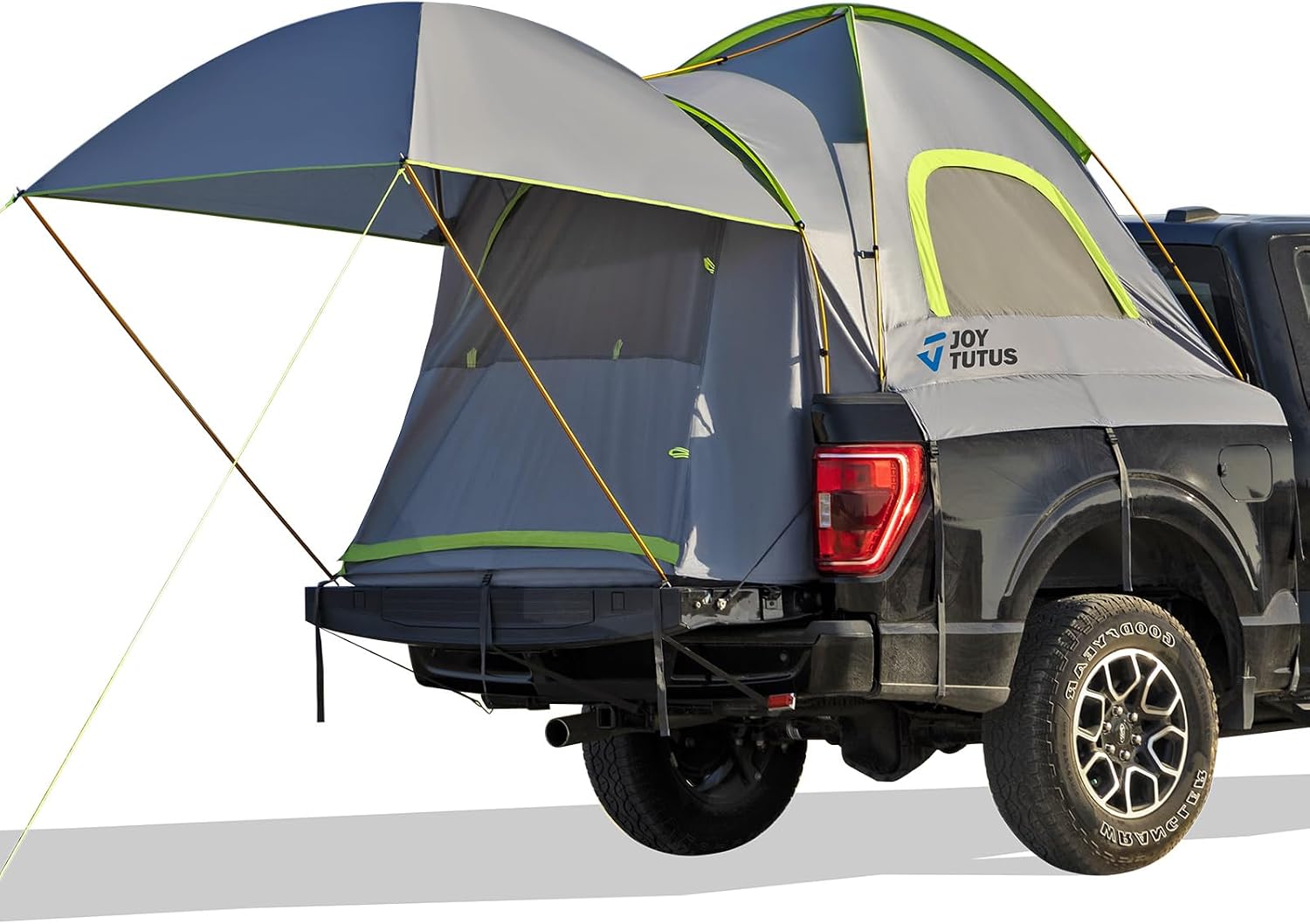 JOYTUTUS Pickup Truck Tent 5.5ft with Removable Awning