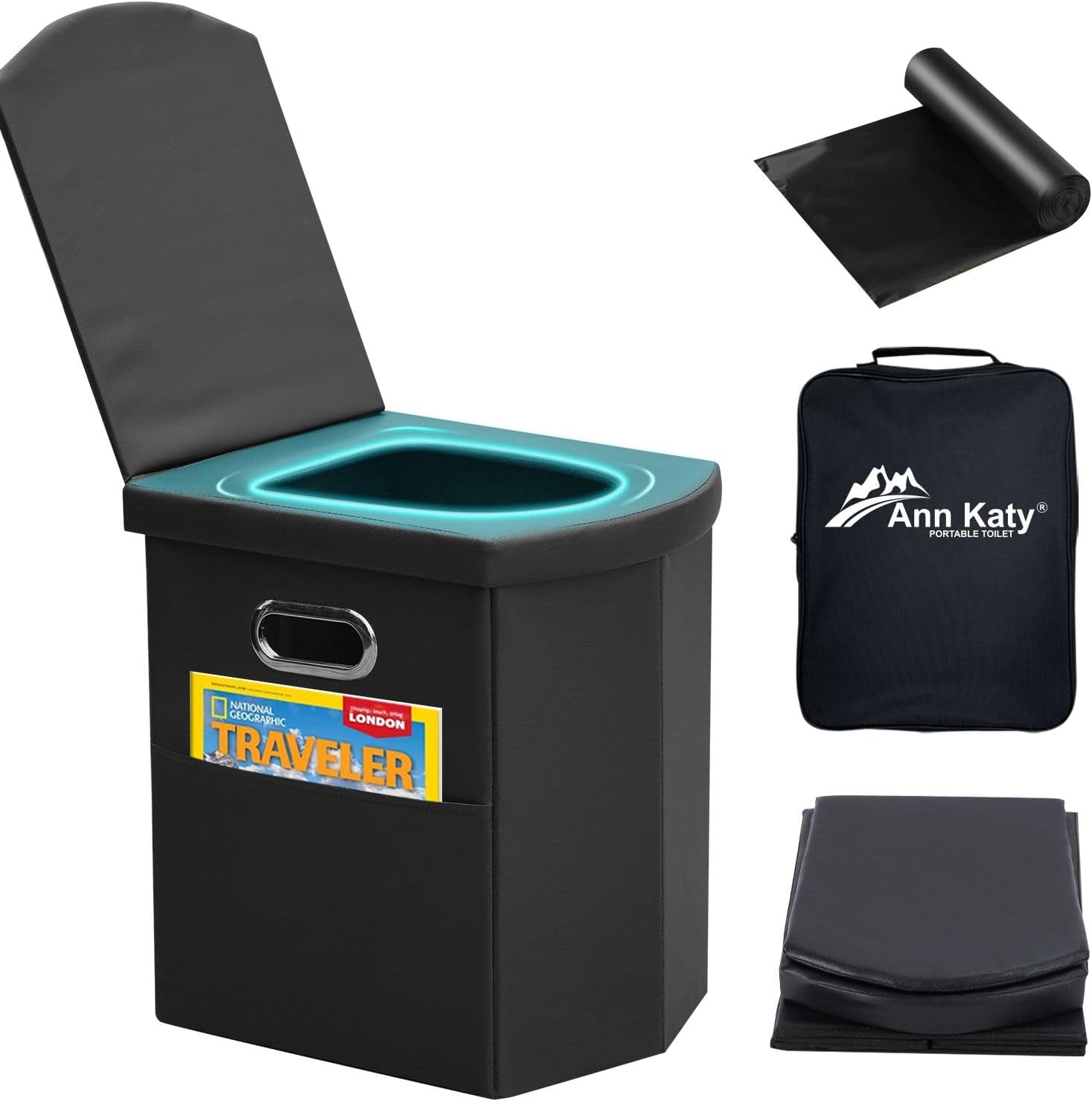 Ann Katy Upgrade XL Portable Toilet for Adults